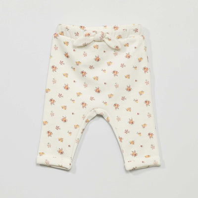 Pantalon en molleton Blanc