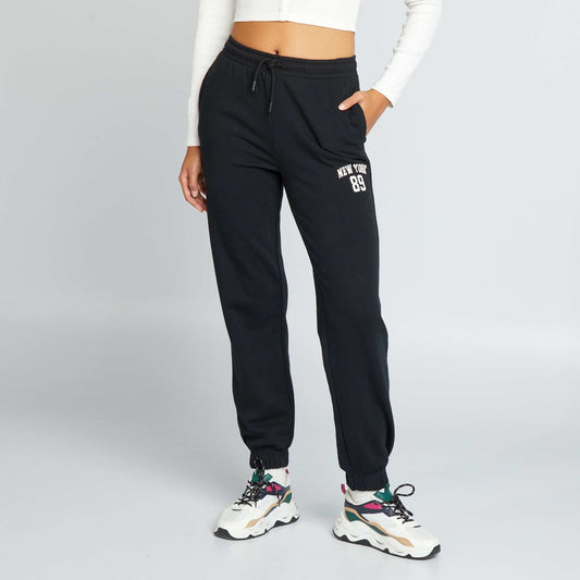 Pantalon de jogging 'New York' Noir