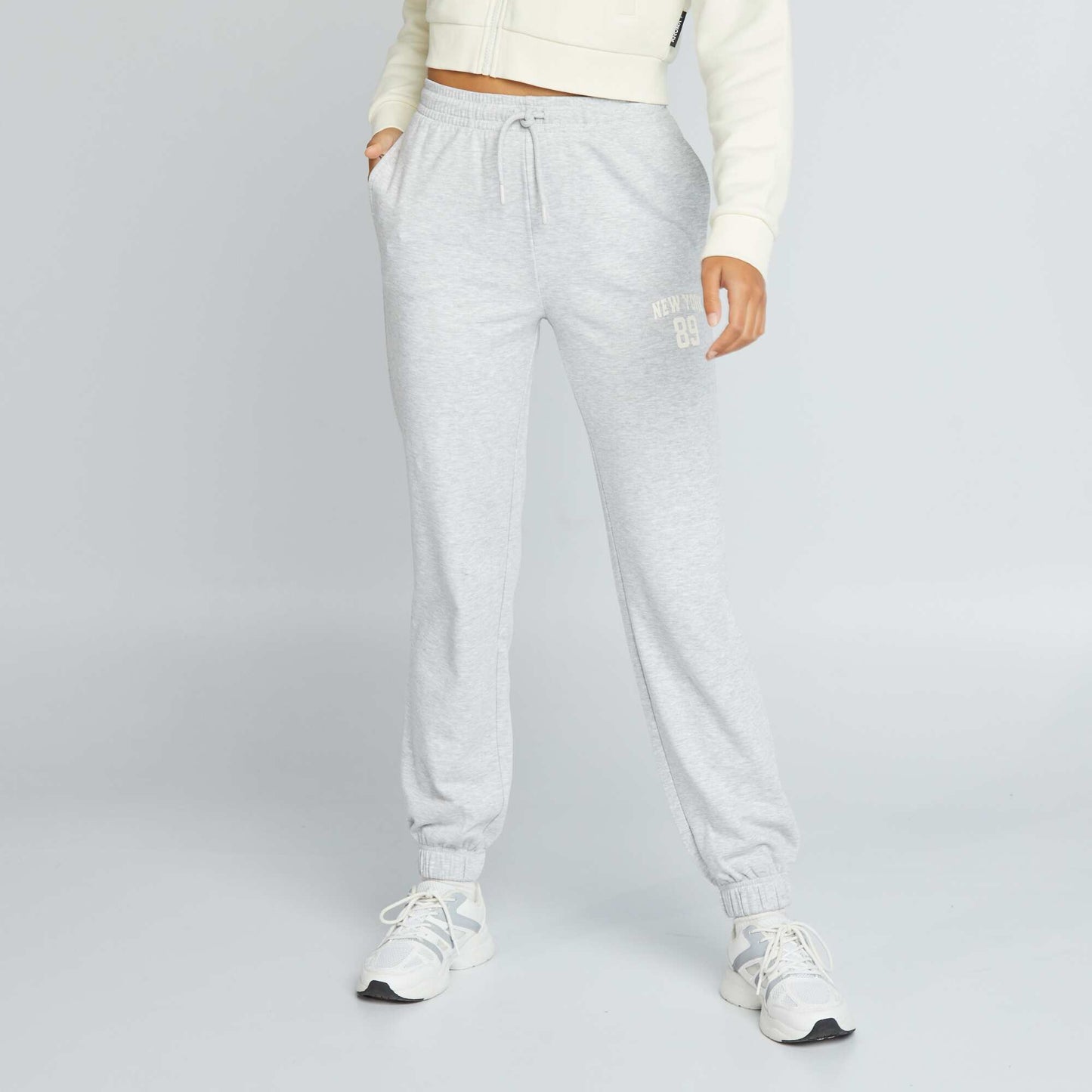 Pantalon de jogging 'New York' Gris