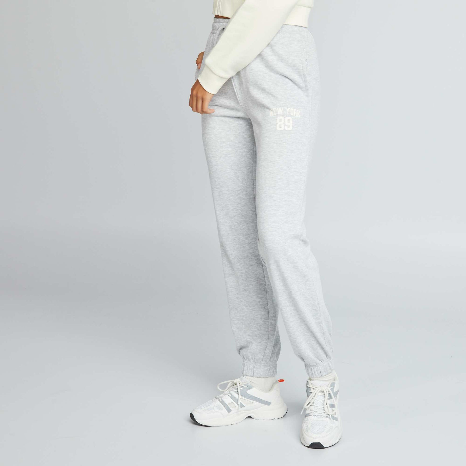 Pantalon de jogging 'New York' Gris