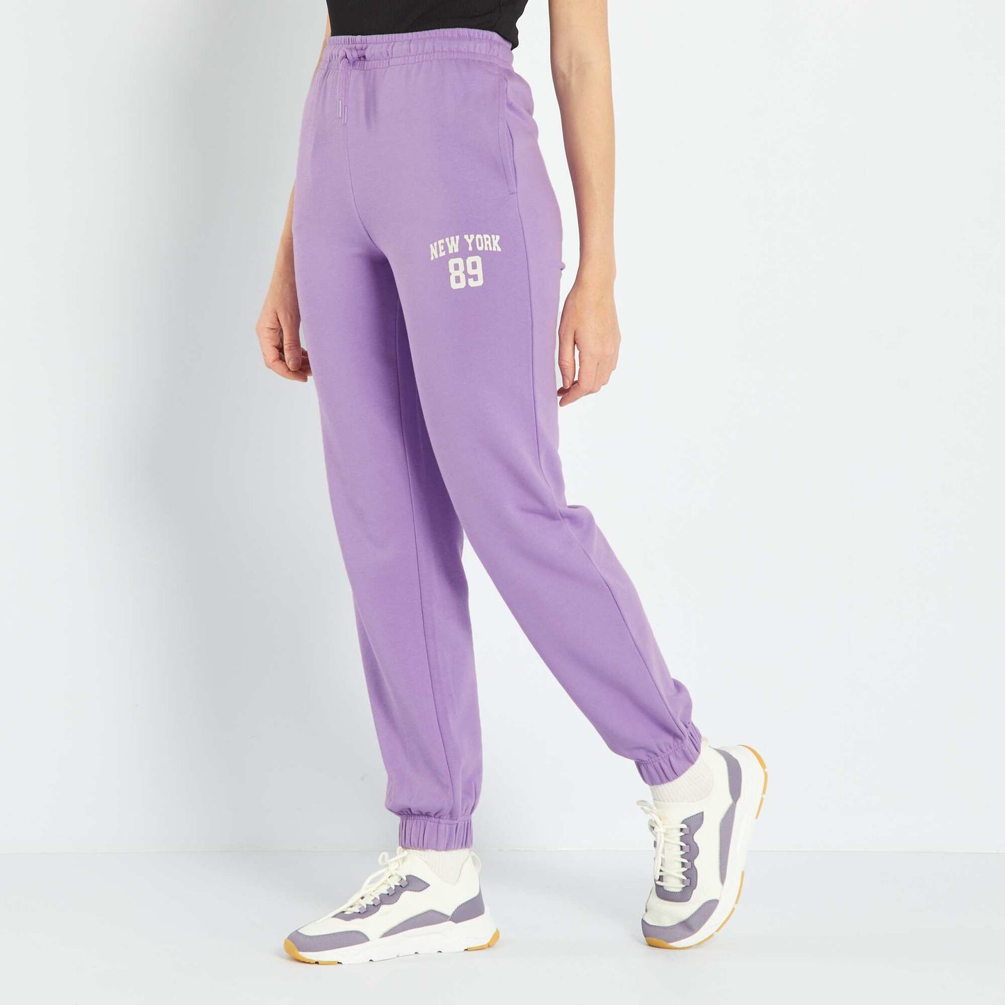 Pantalon de jogging 'New York' Violet