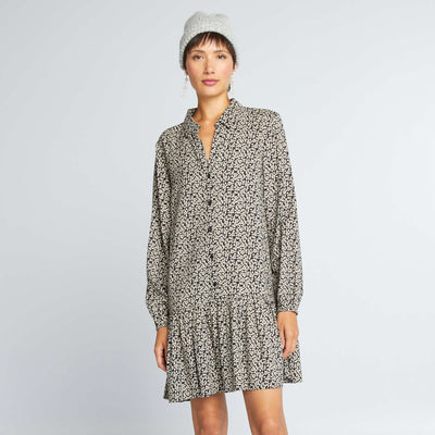 Robe courte base vas e Noir