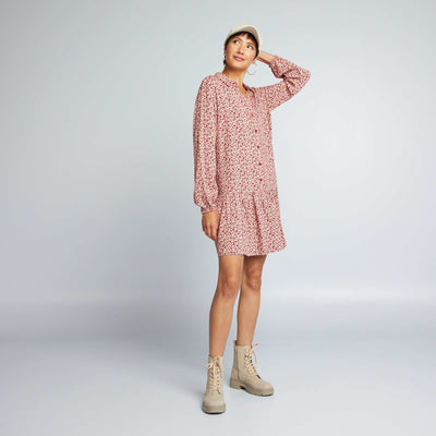 Robe courte base vas e Rouge