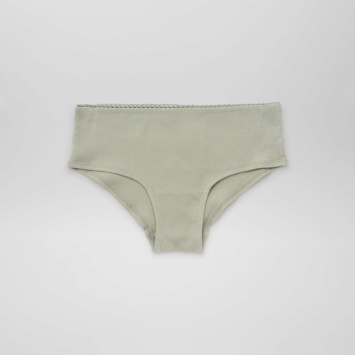 Lot de 2 shorties en maille Gris/vert