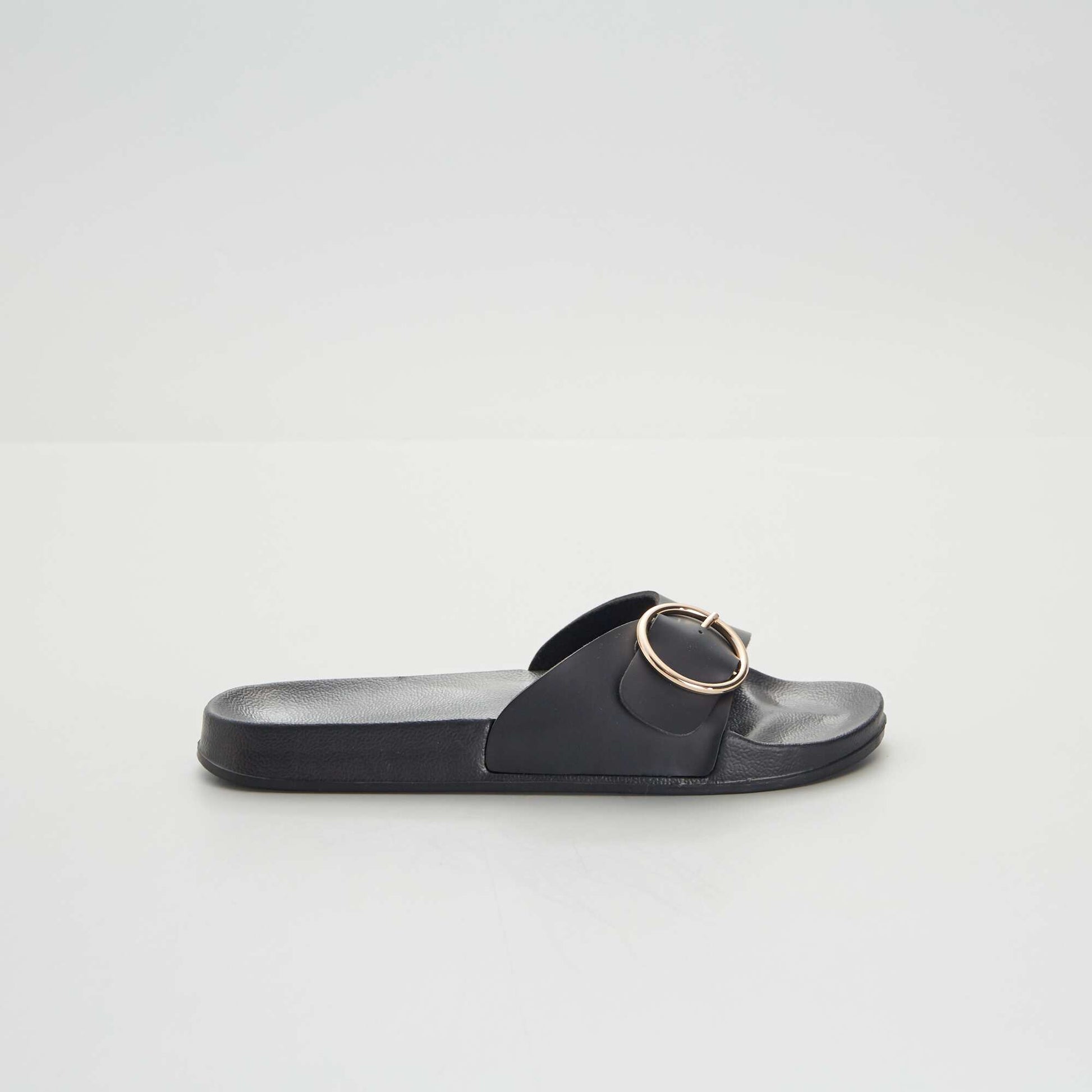 Mules de piscine noir