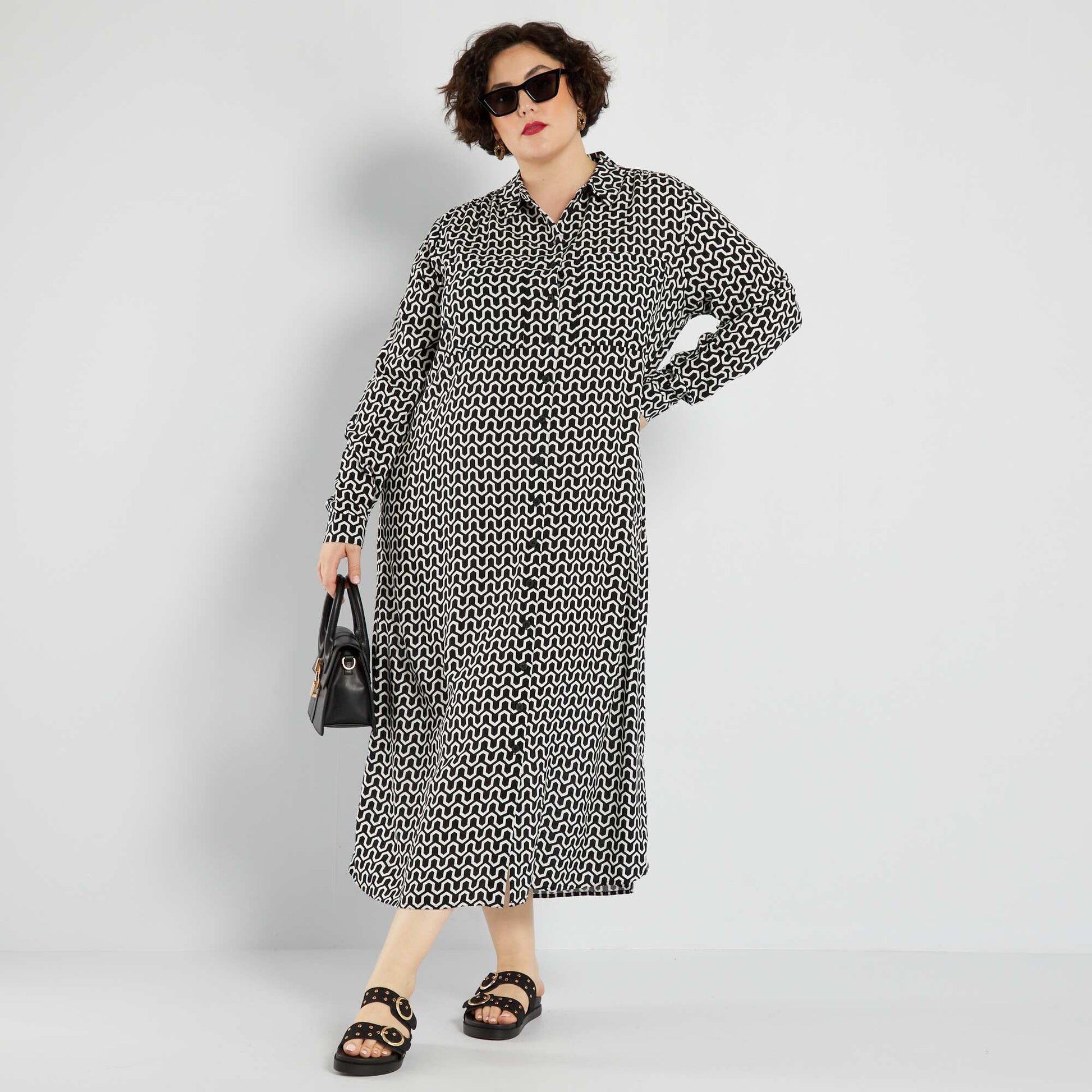 Robe longue Noir
