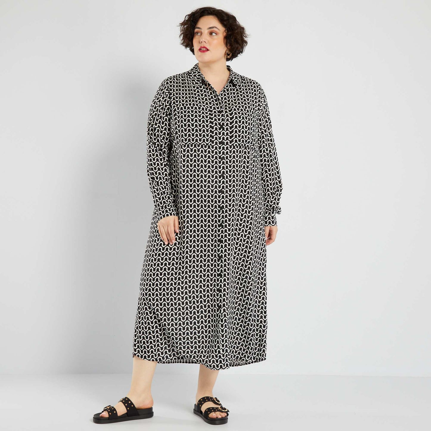 Robe longue Noir