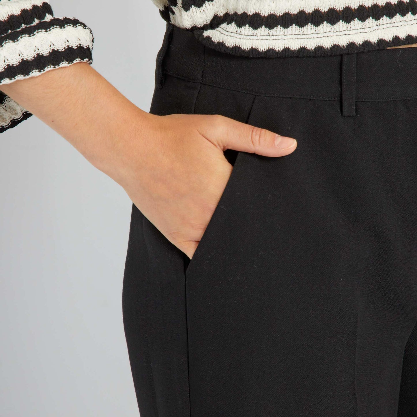 Pantalon de tailleur Noir