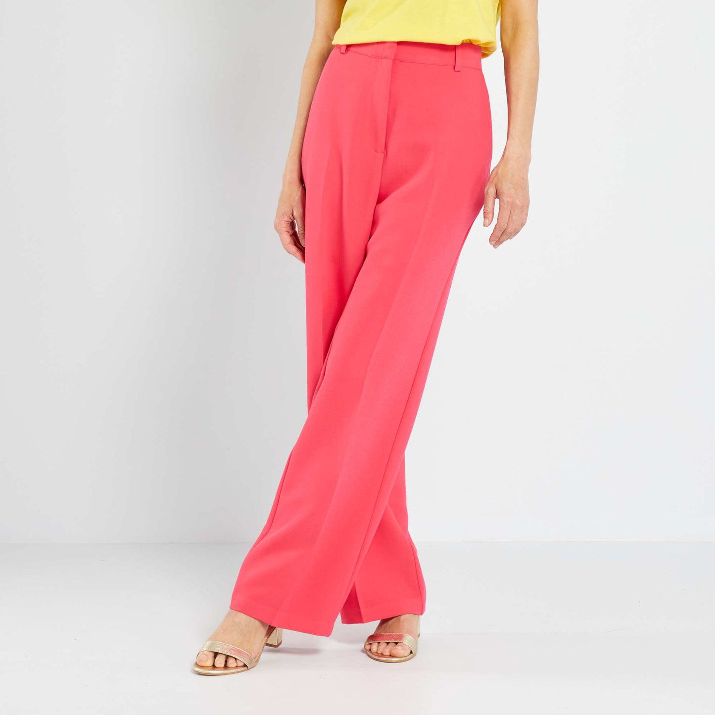 Pantalon de tailleur Rose