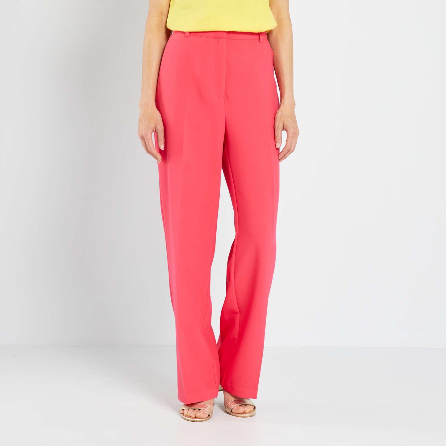 Pantalon de tailleur Rose