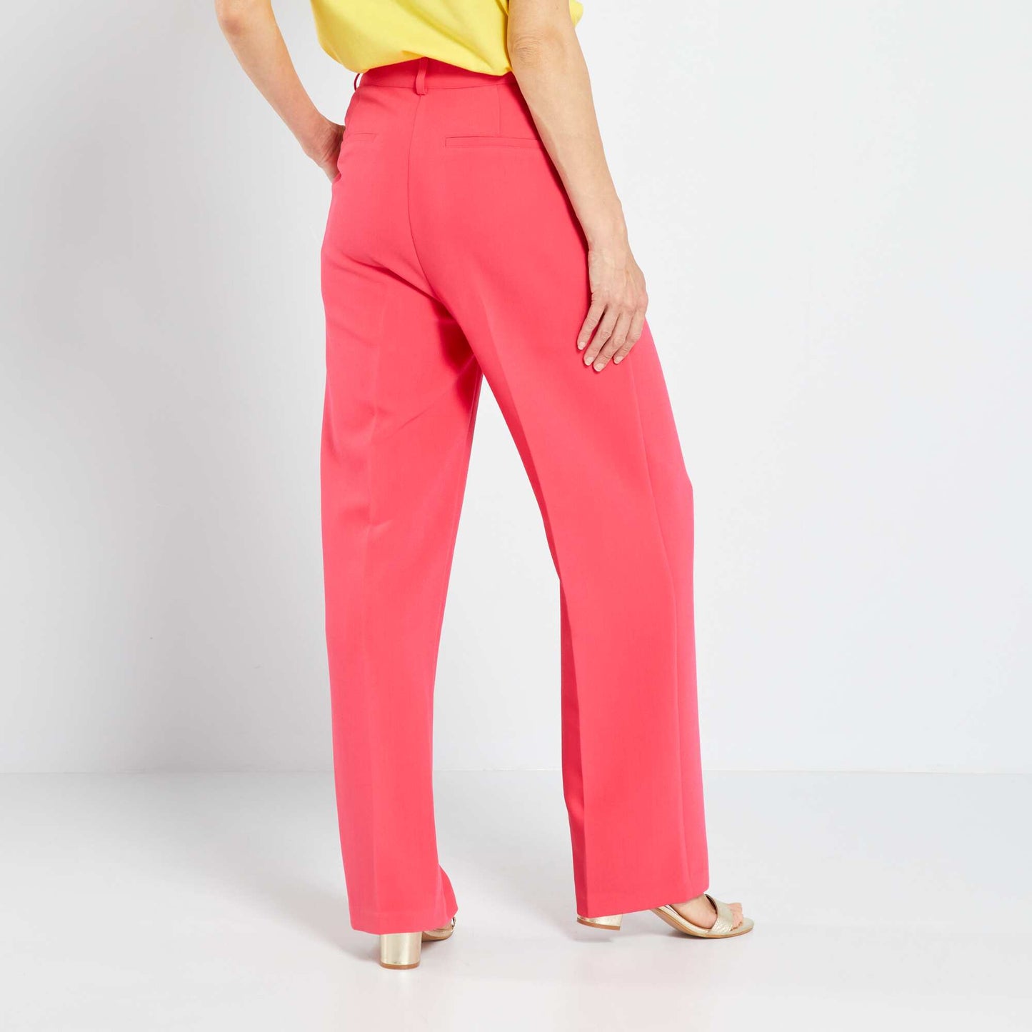 Pantalon de tailleur Rose