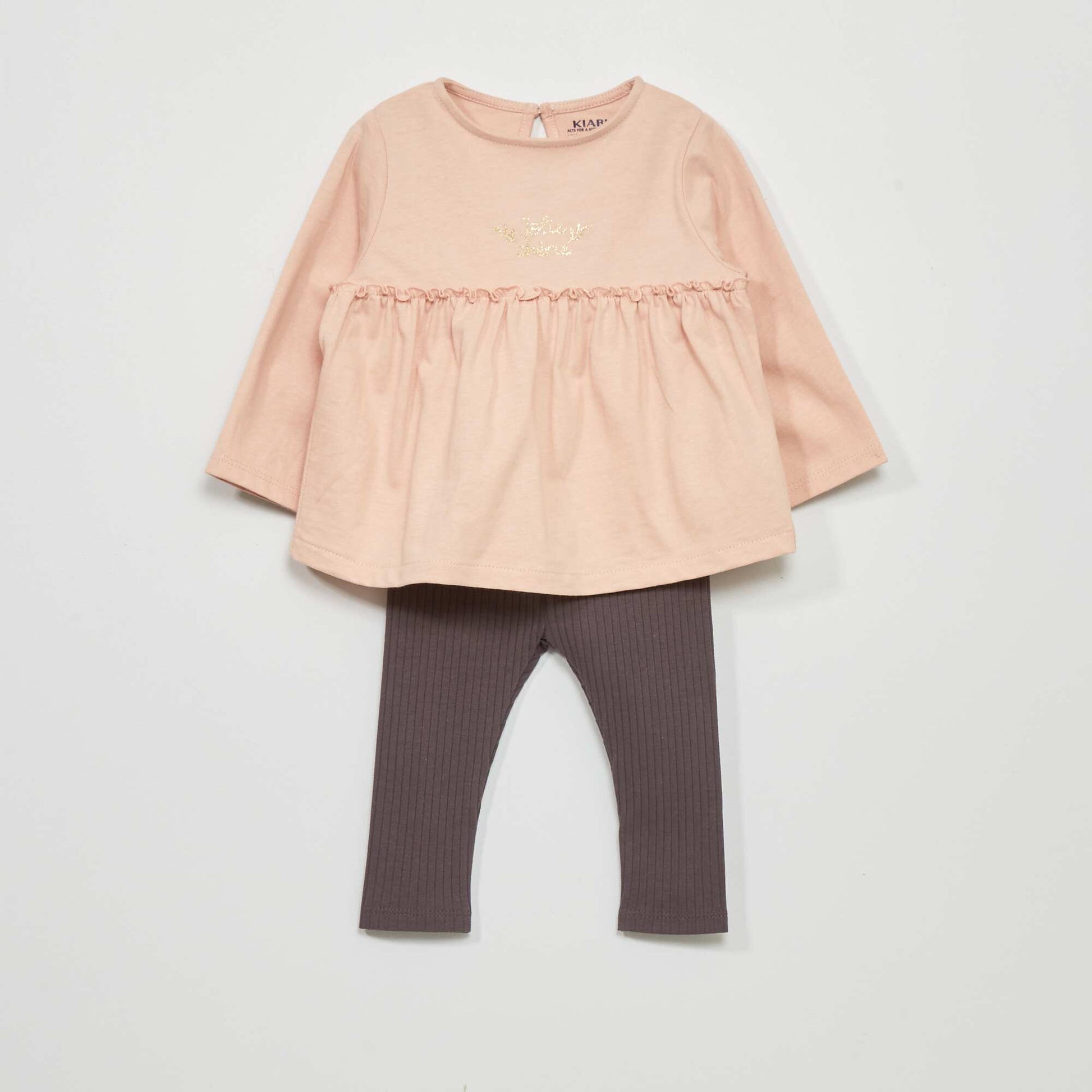 Ensemble t-shirt + legging - 2 pi ces PINK MESS