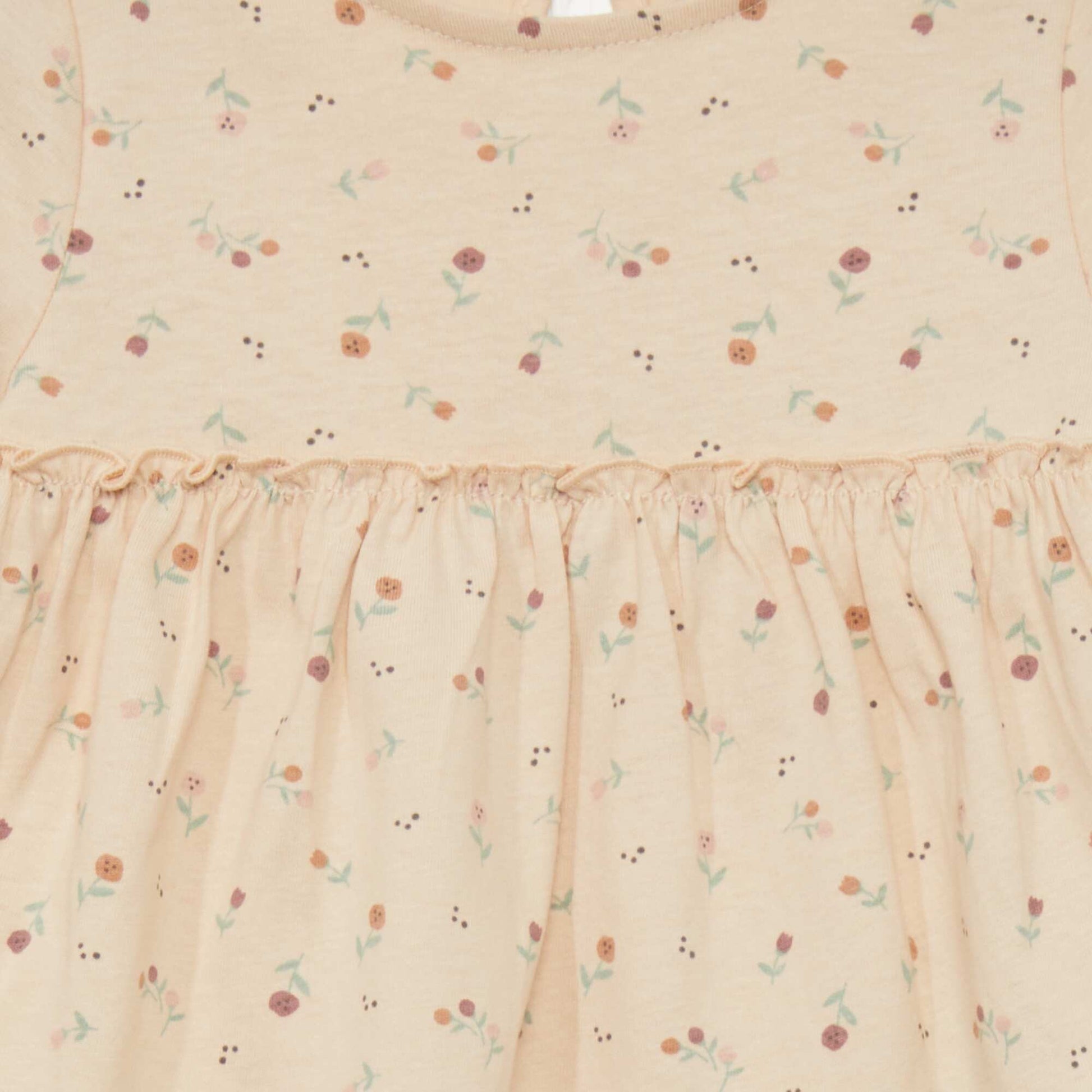 Ensemble t-shirt + legging - 2 pi ces Beige/rose