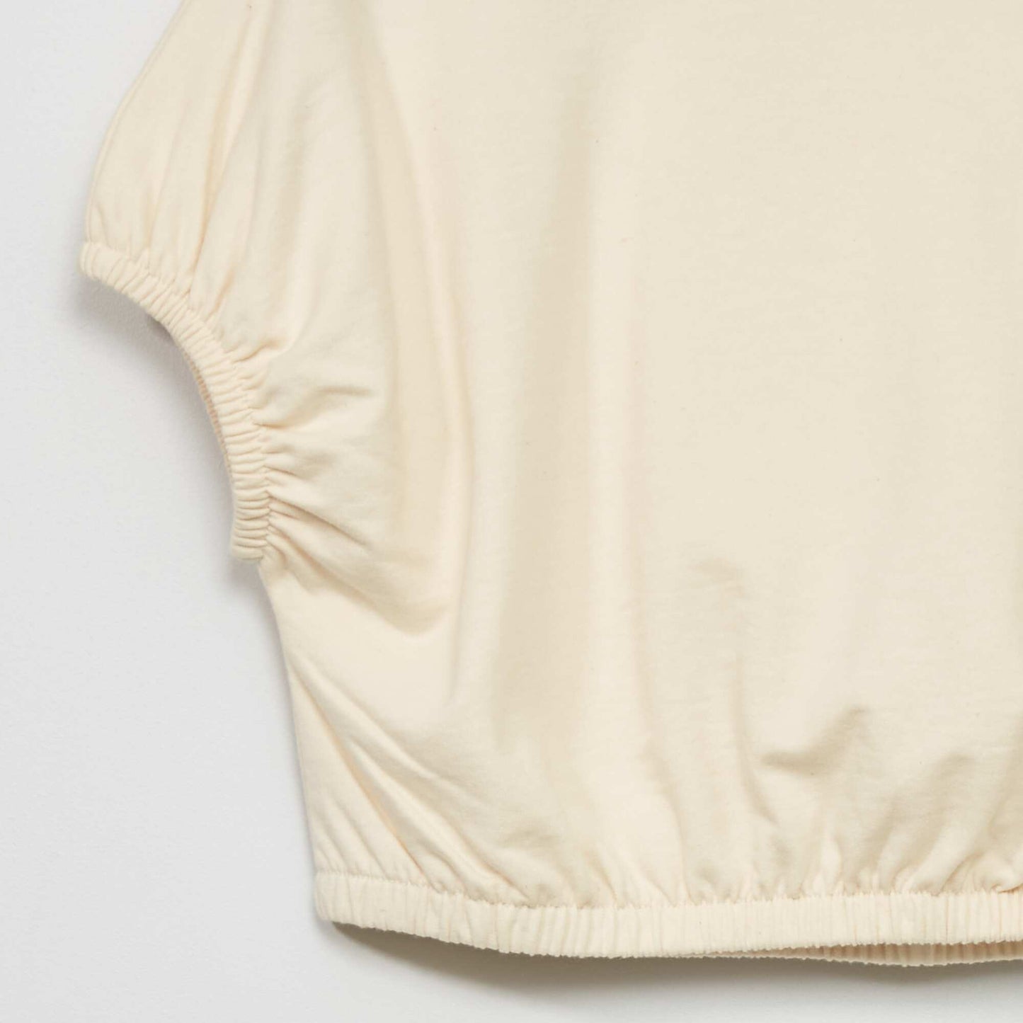 Sweat en molleton l ger BEIGE