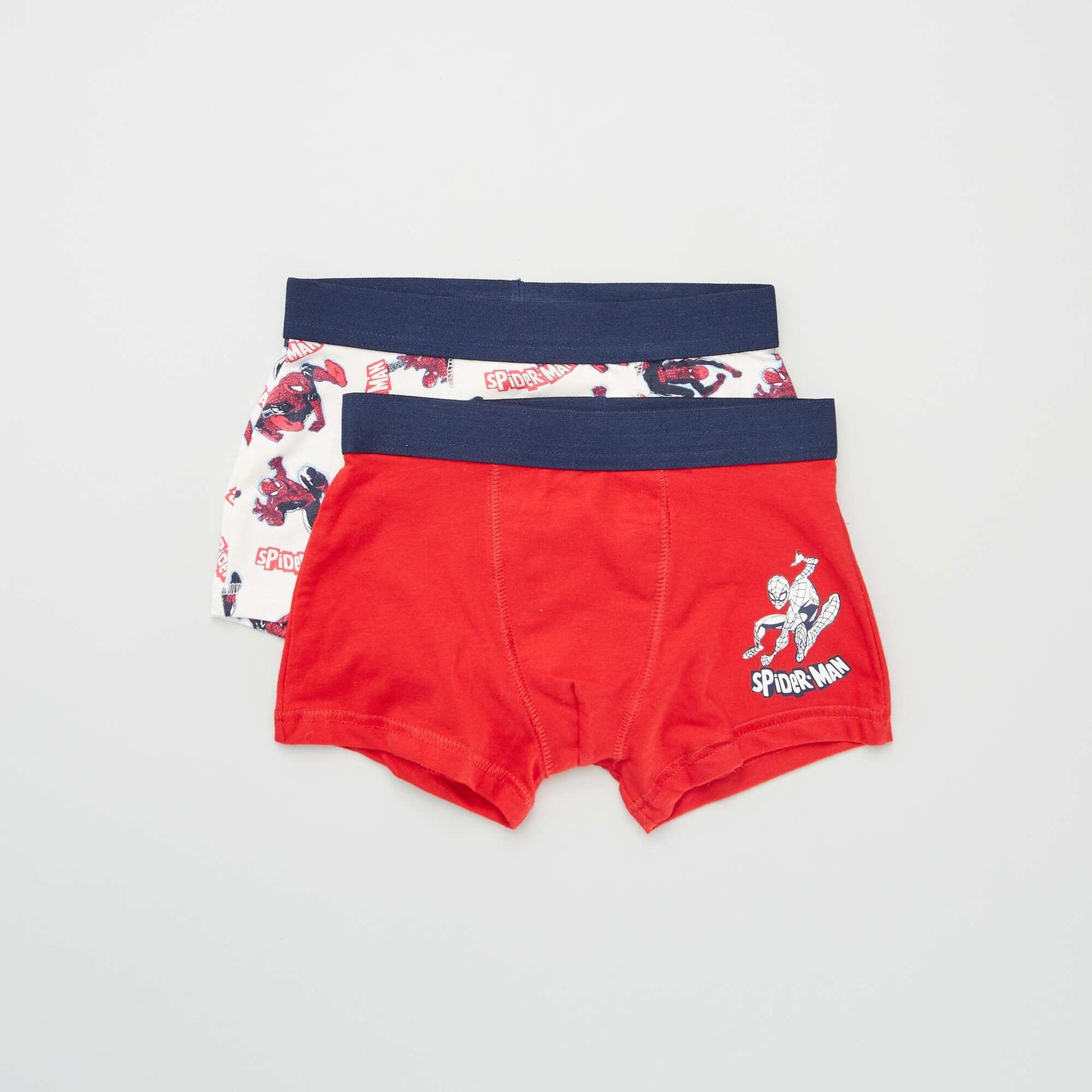 Lot de 2 boxers 'Spiderman' Bleu/rouge