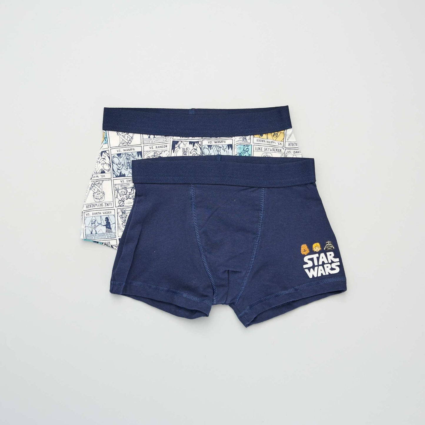 Lot de 2 boxers 'Star Wars' Blanc/bleu