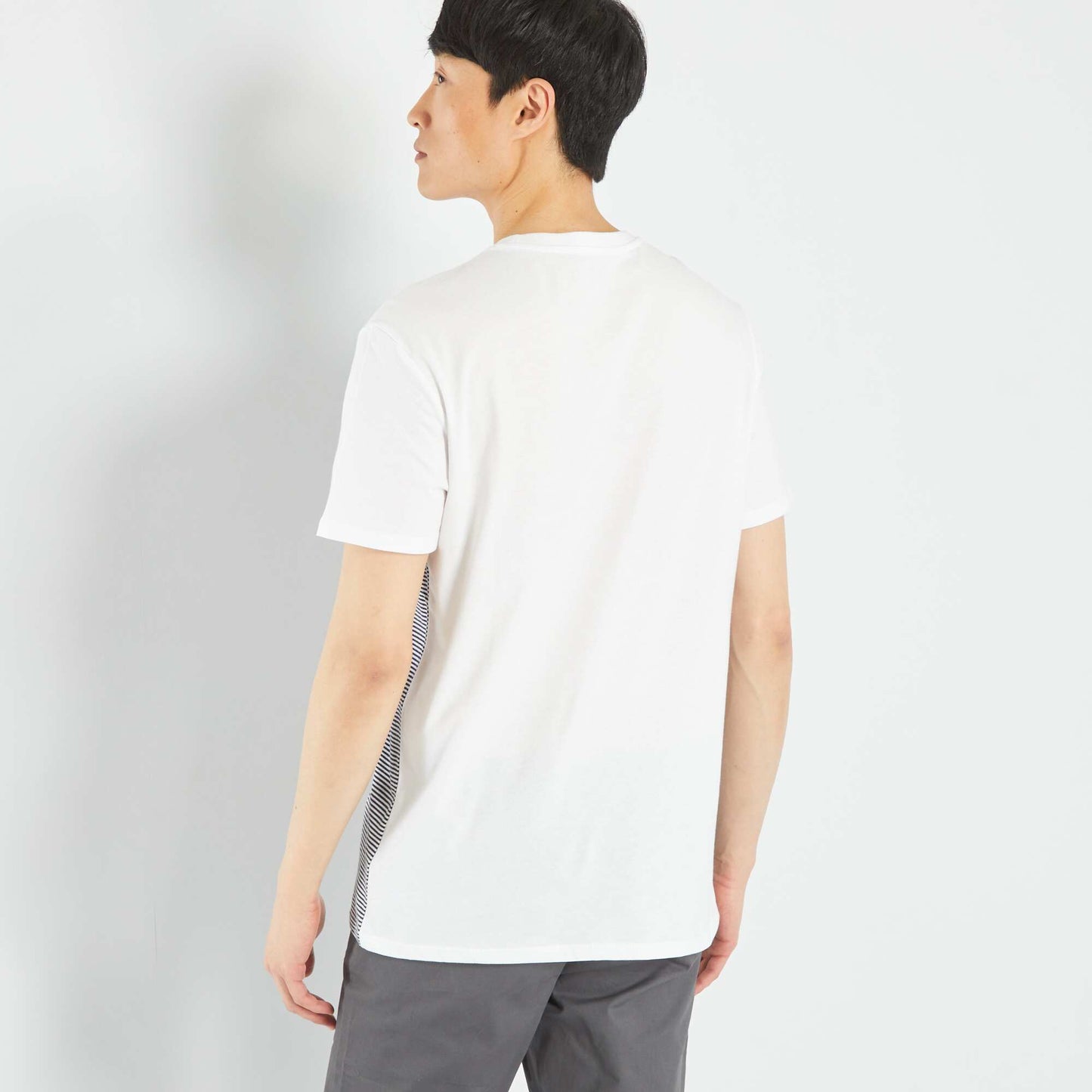 T-shirt manches courtes blanc
