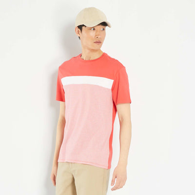 T-shirt manches courtes Rouge