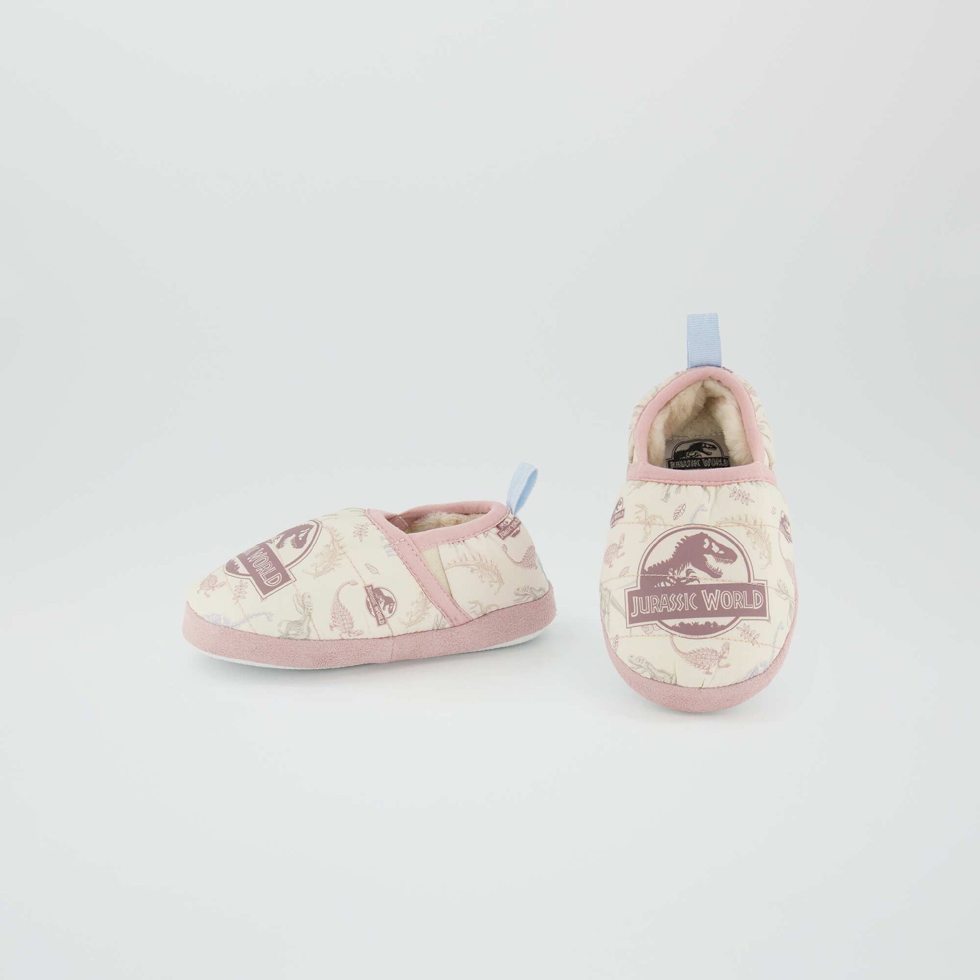 Chaussons souples 'Jurassic World' Blanc