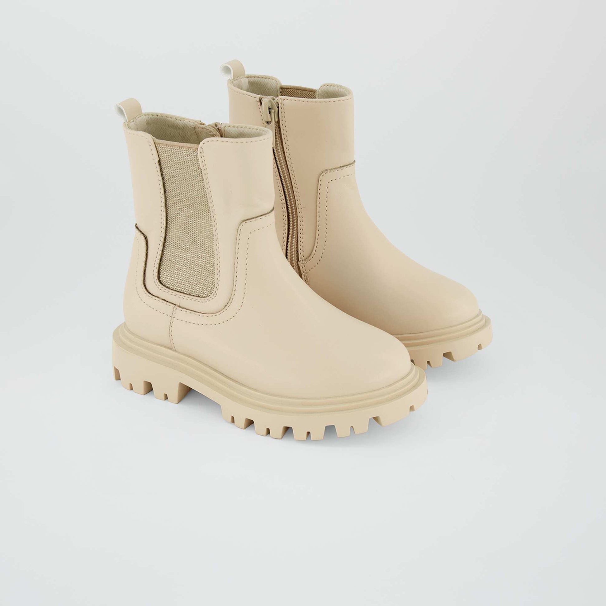 Boots esprit 'chelsea' Beige
