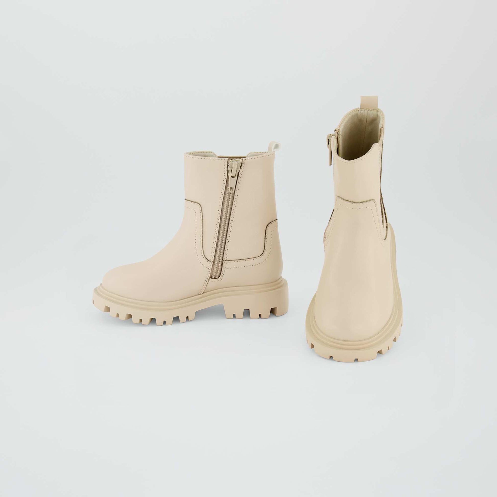 Boots esprit 'chelsea' Beige