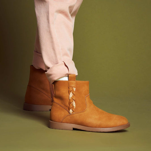 Boots en su dine Marron