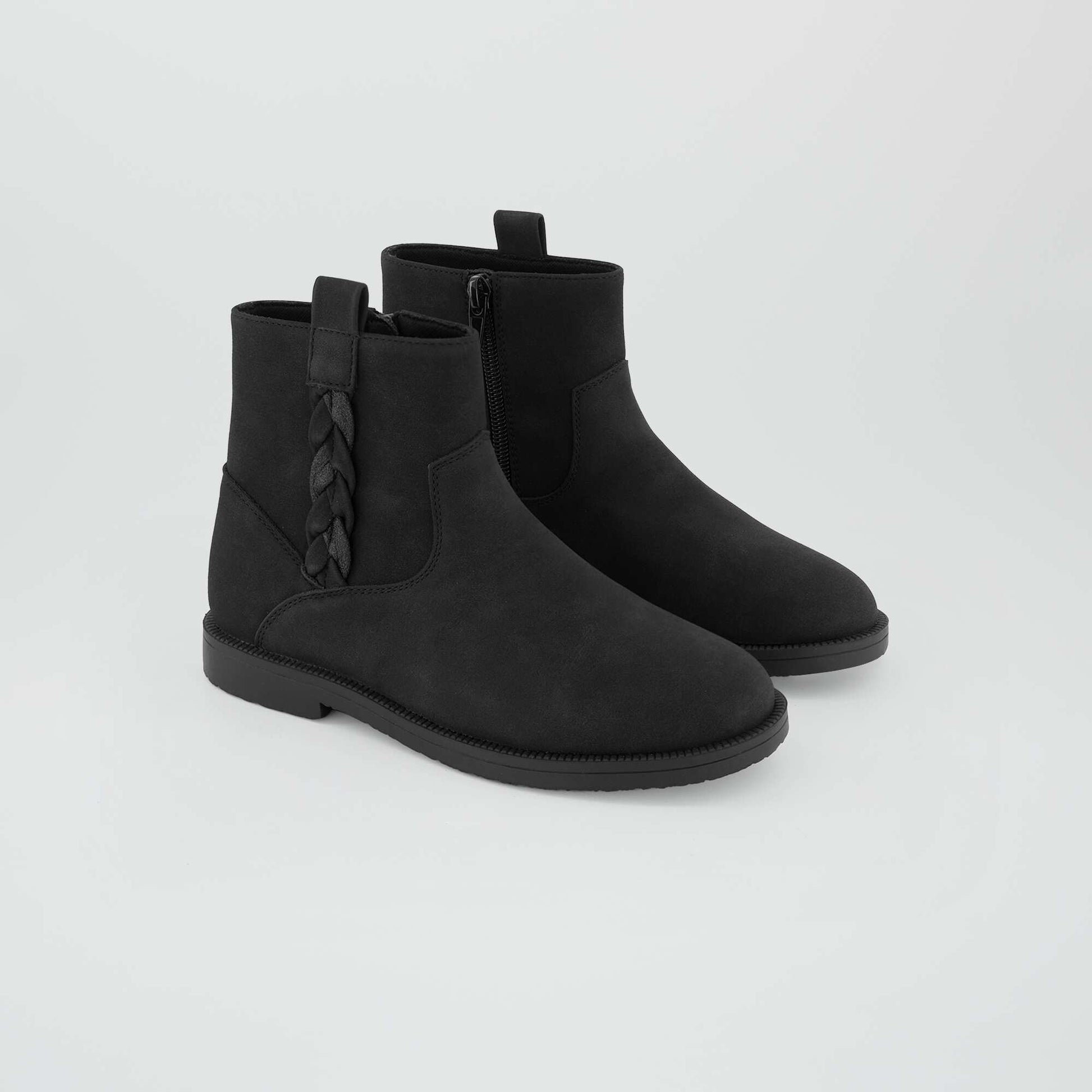 Boots en su dine noir