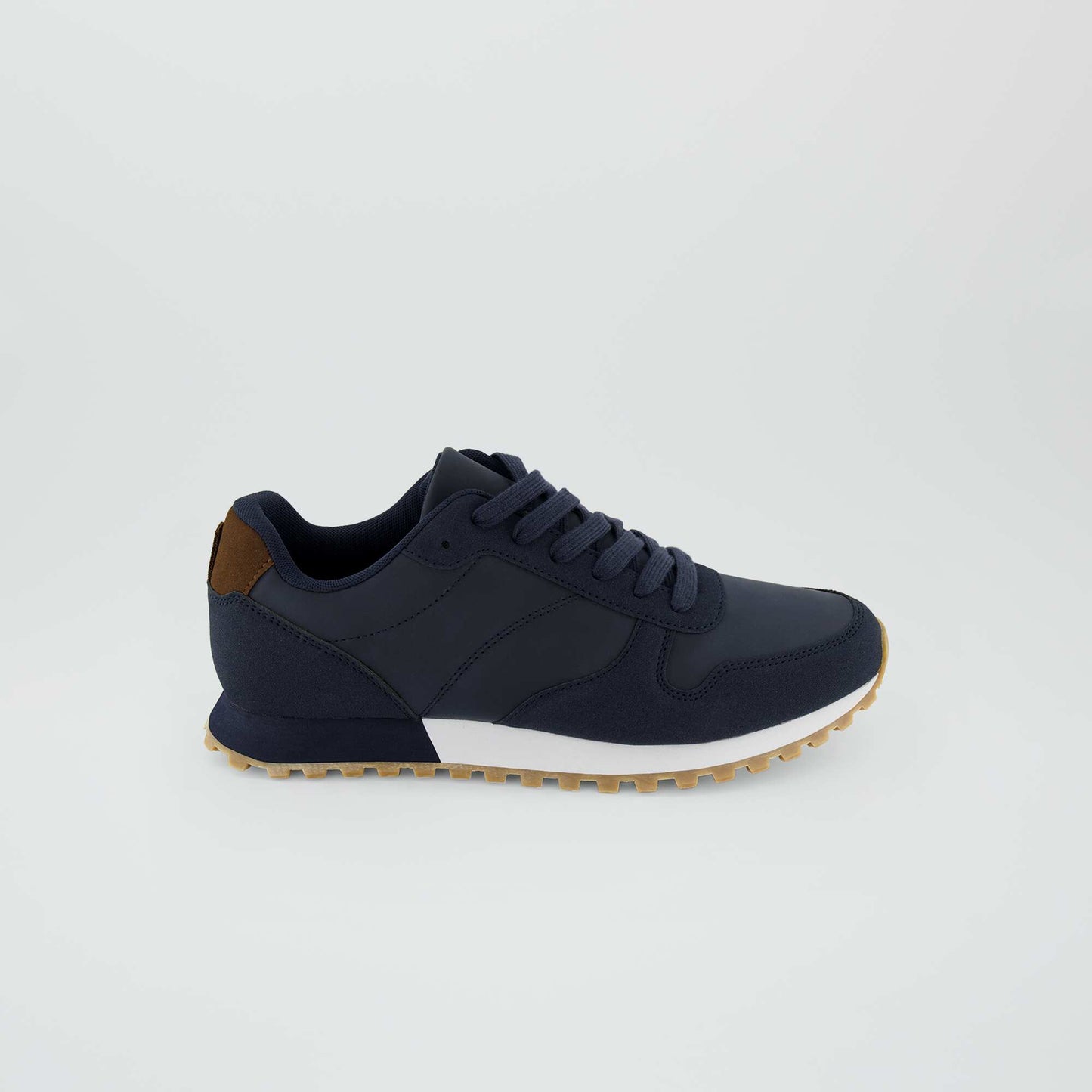 Baskets esprit running bleu foncé