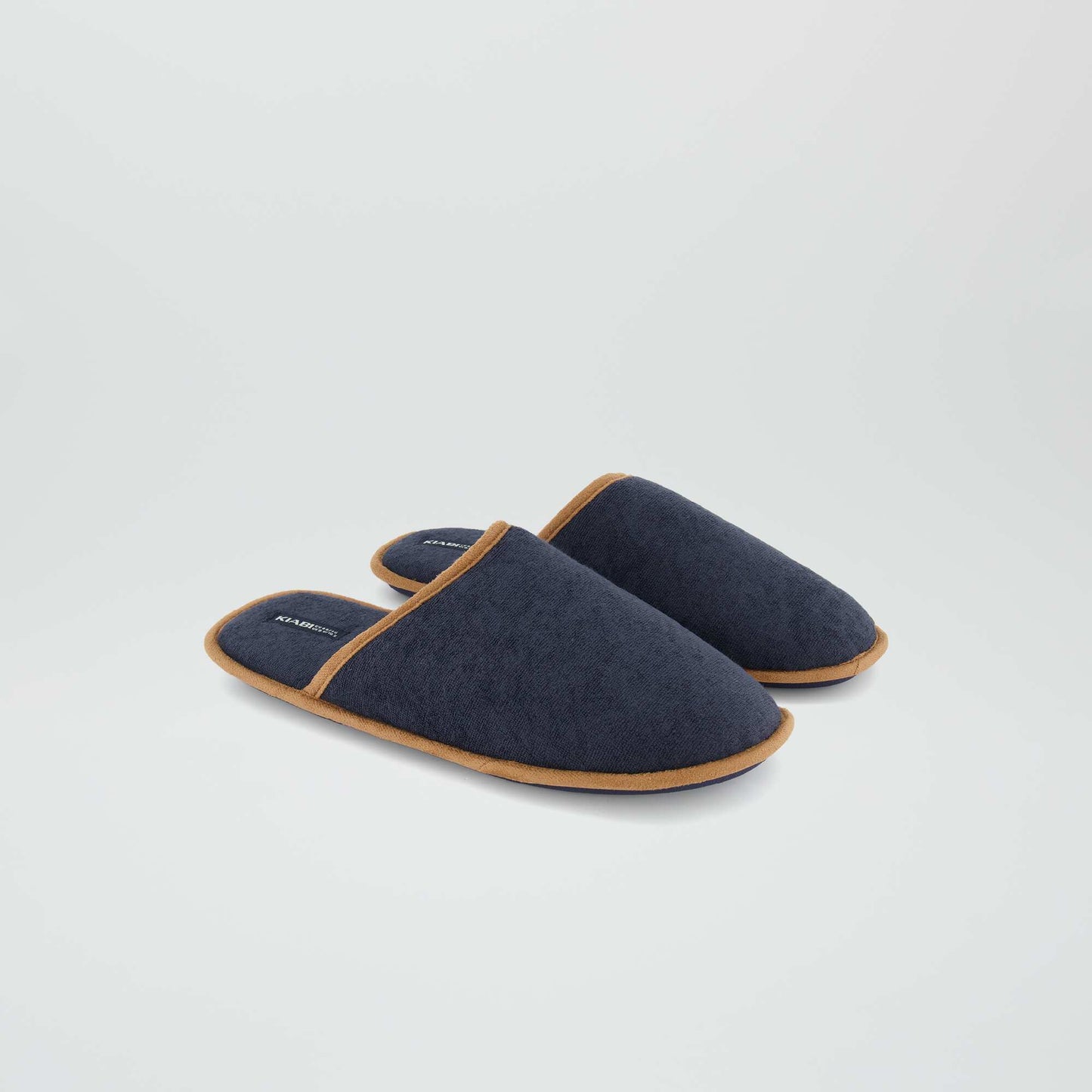 Chaussons mules bleu marine