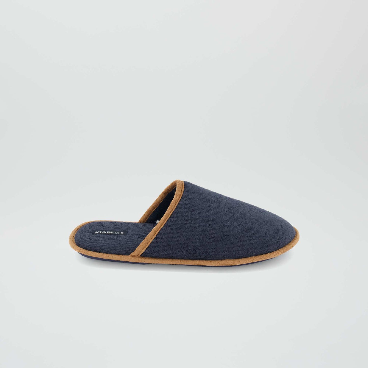 Chaussons mules bleu marine