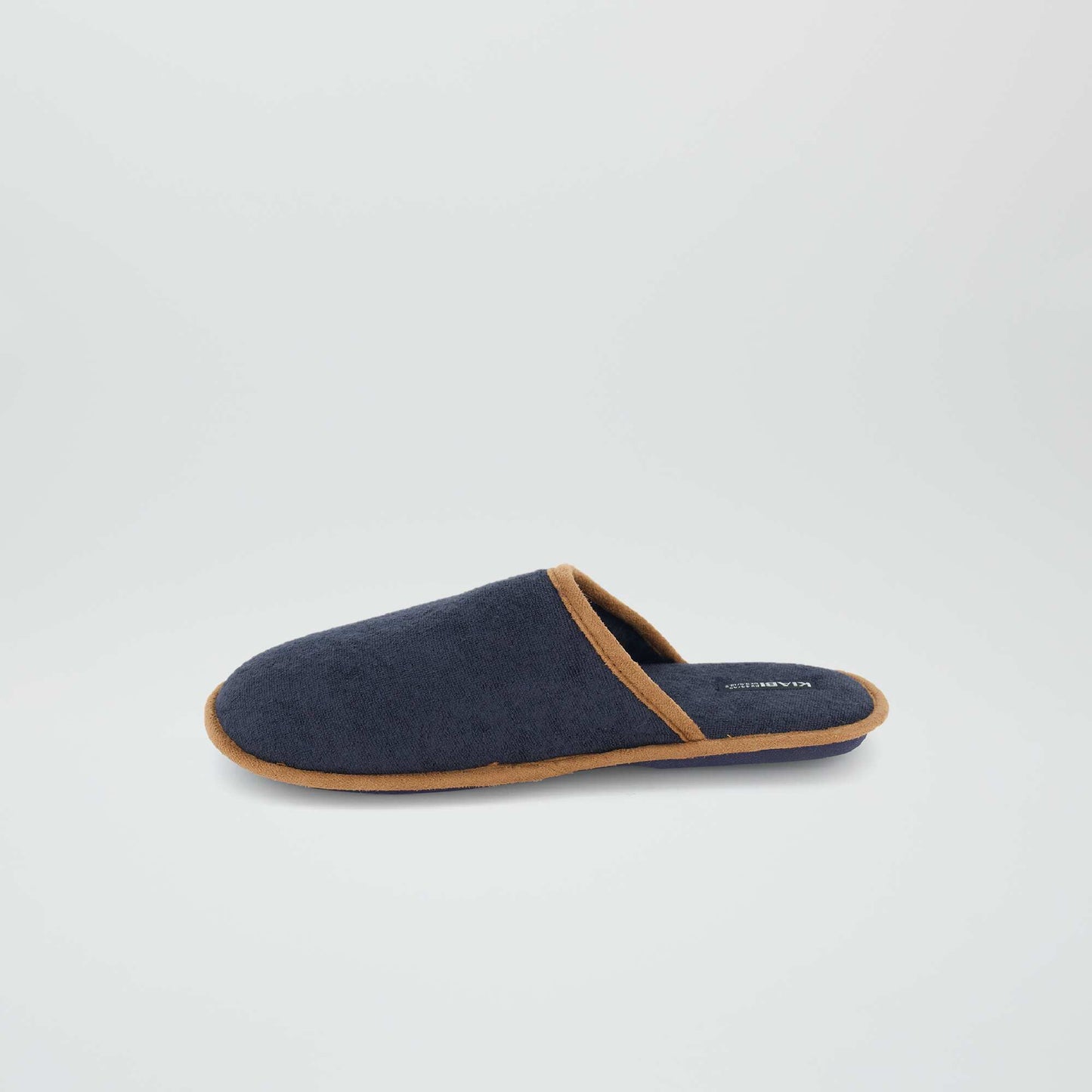 Chaussons mules bleu marine