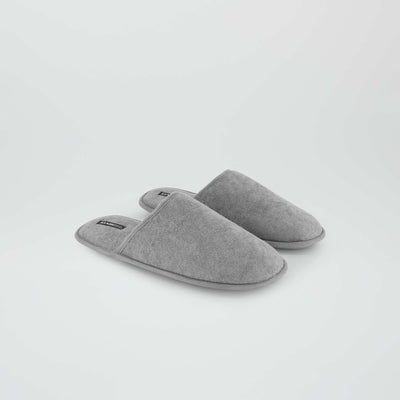 Chaussons mules beige