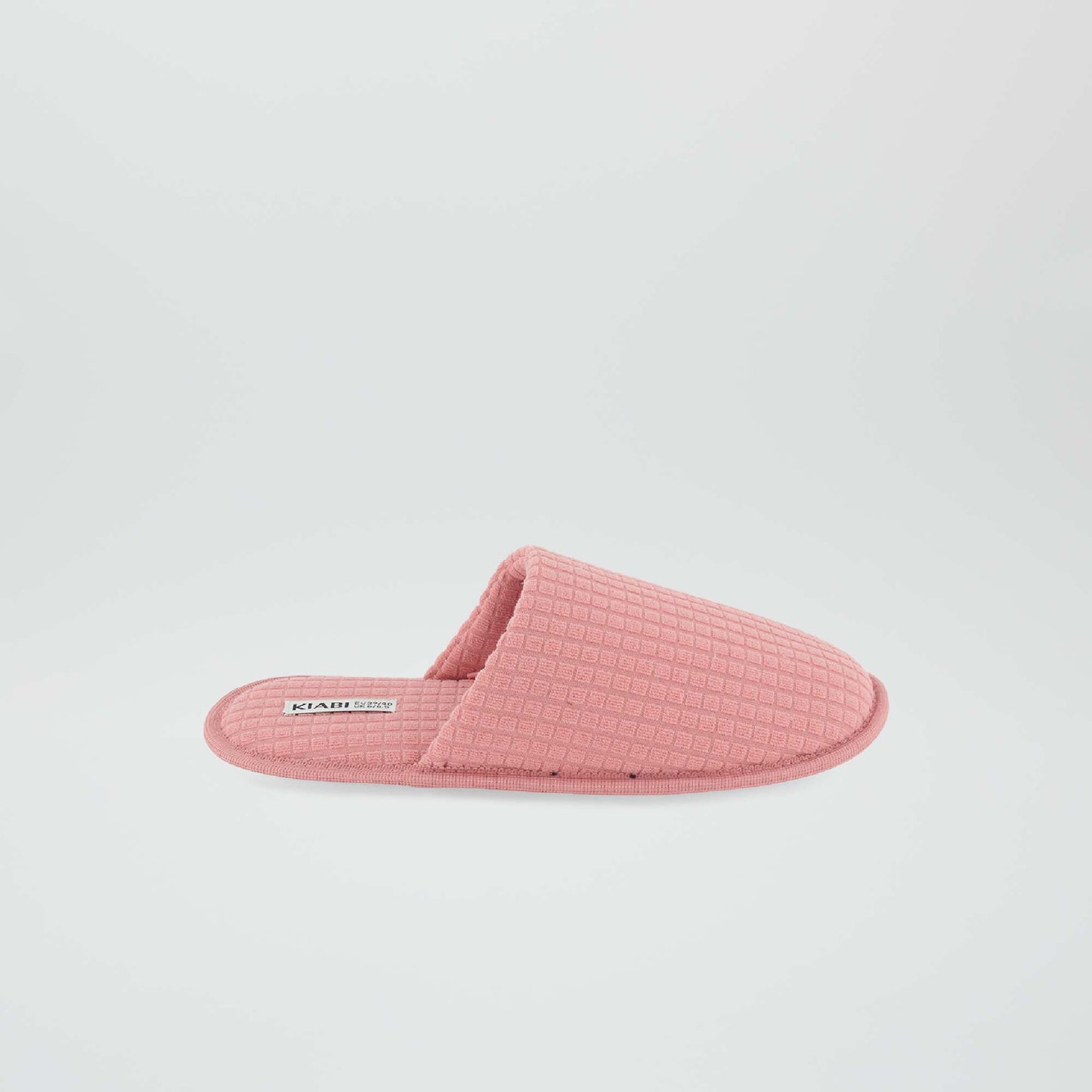 Chaussons mules rose