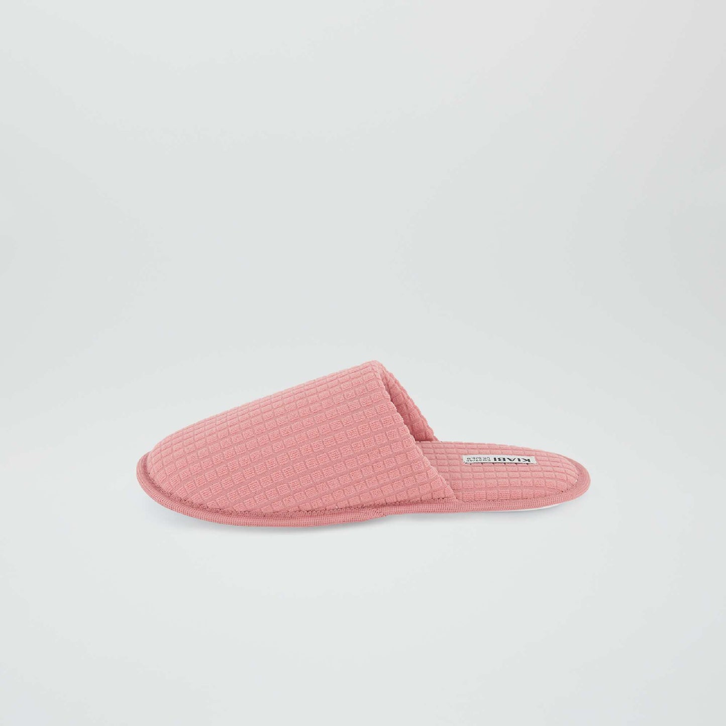 Chaussons mules rose