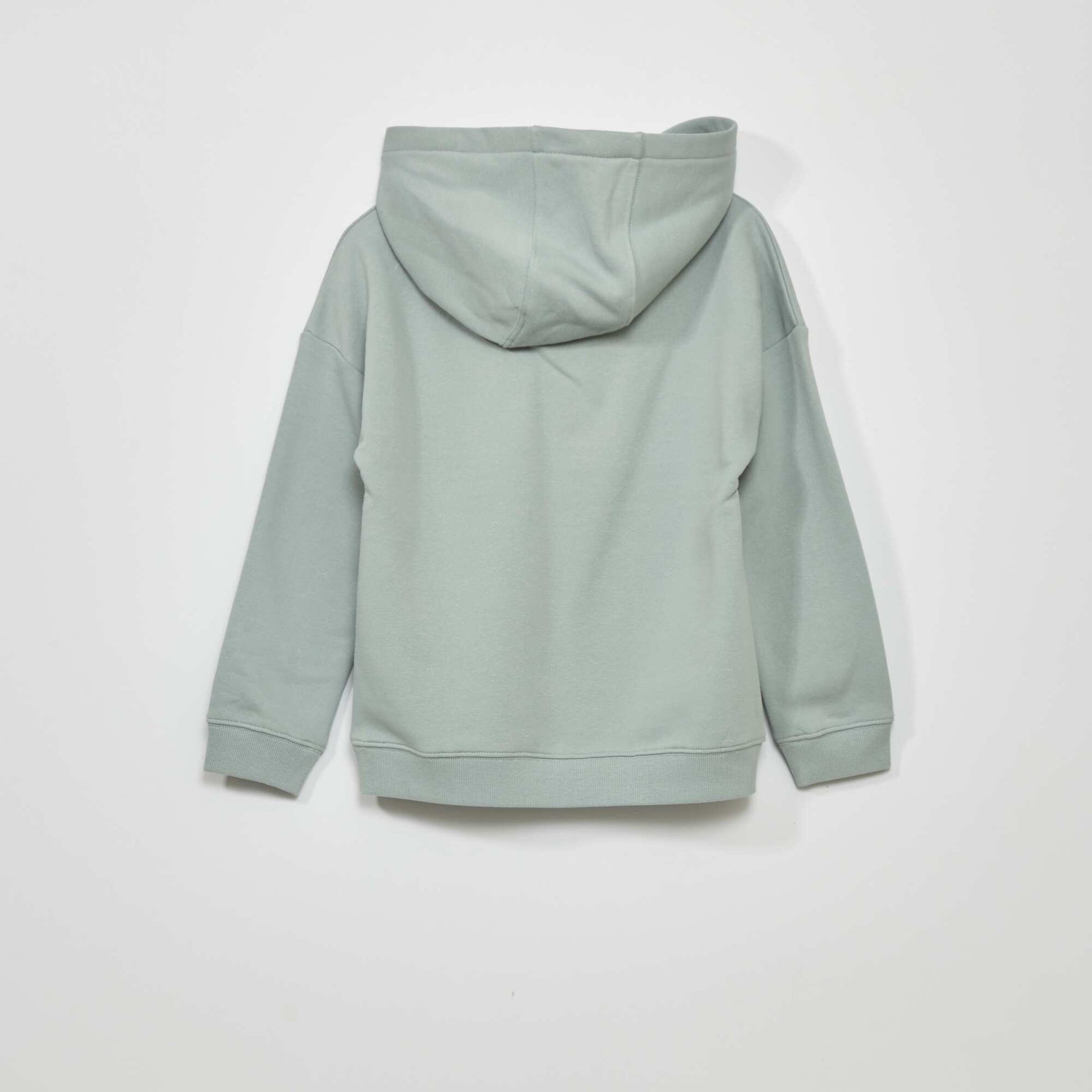 Sweat capuche en molleton Bleu