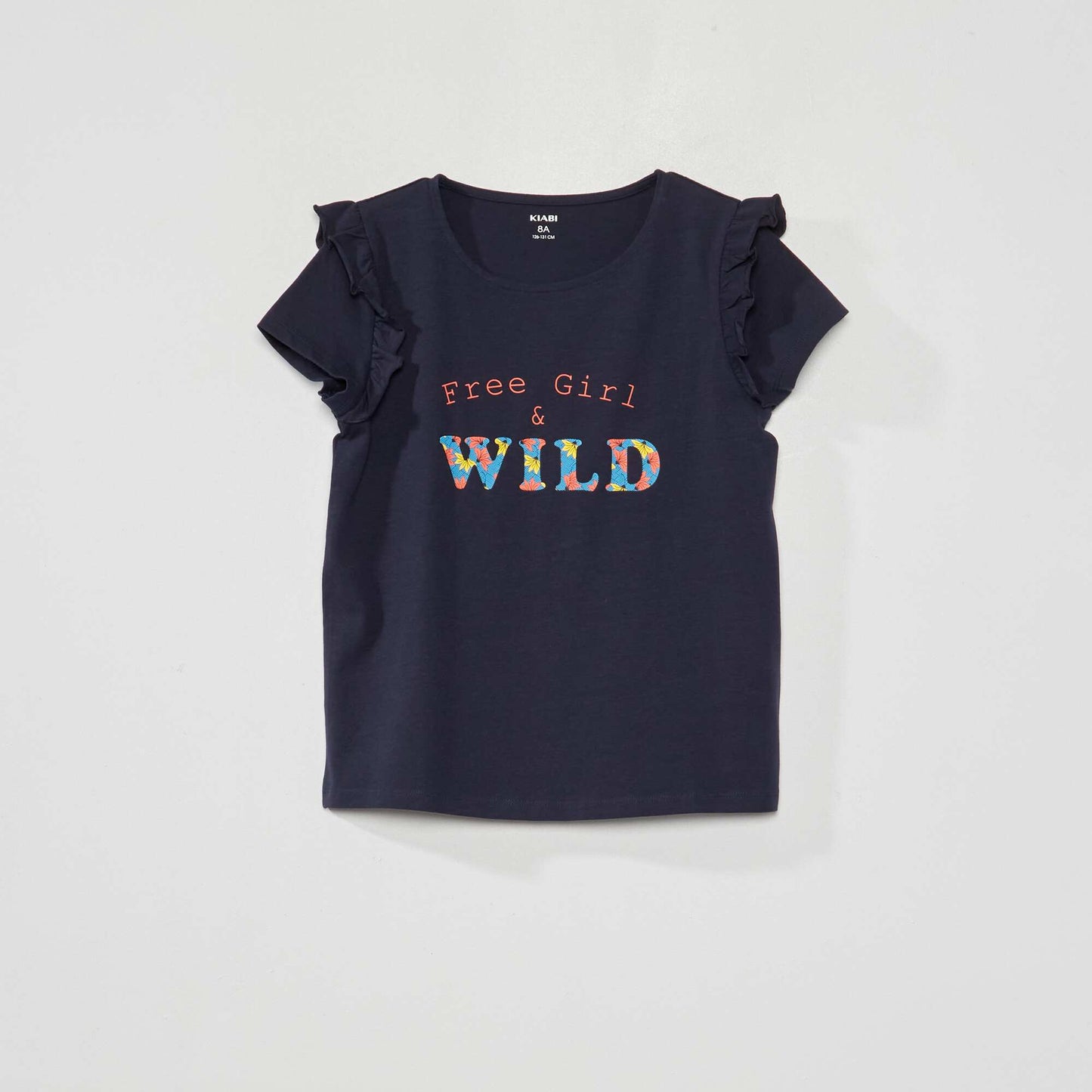 Tee-shirt imprim 'Jungle' Bleu