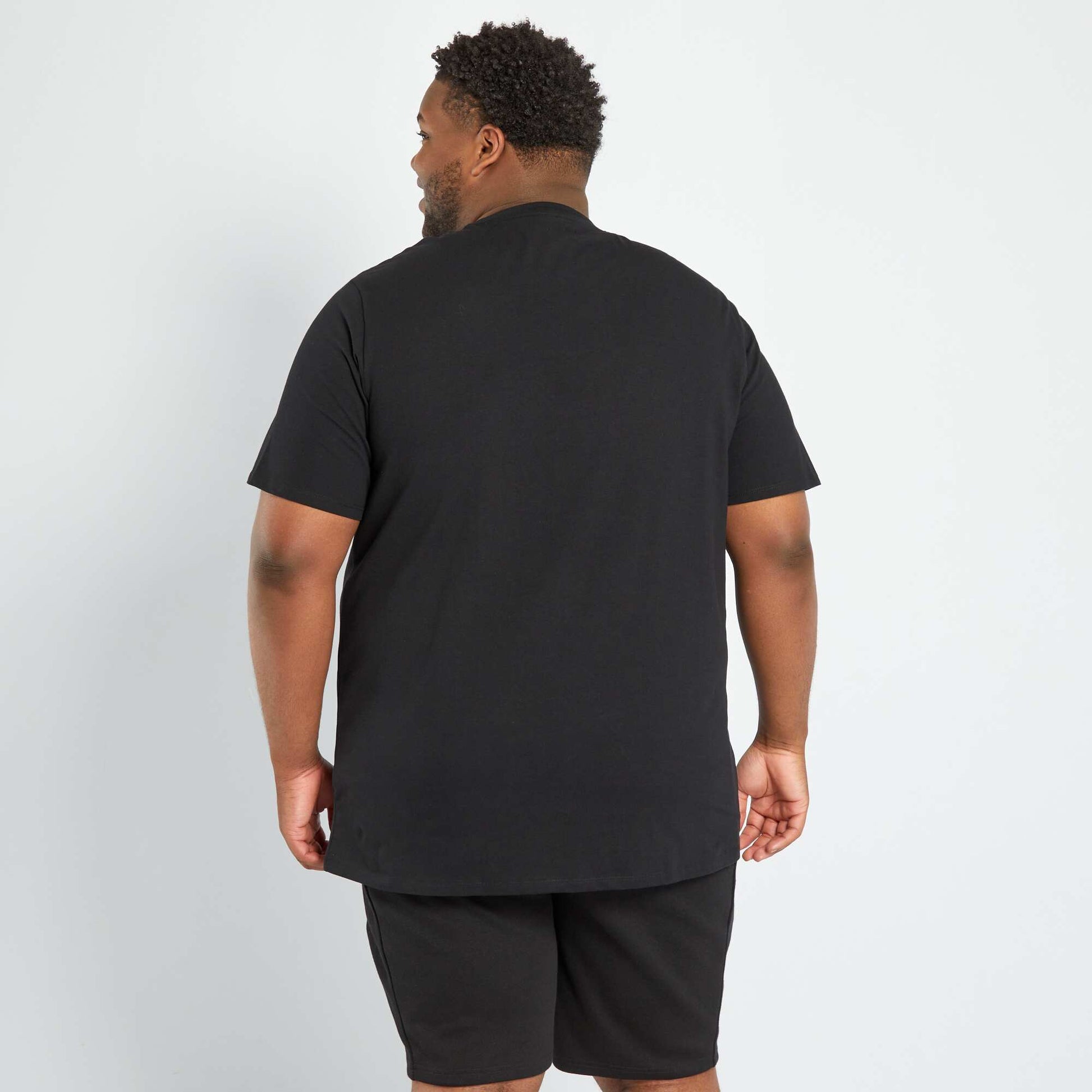 T-shirt manches courtes Noir