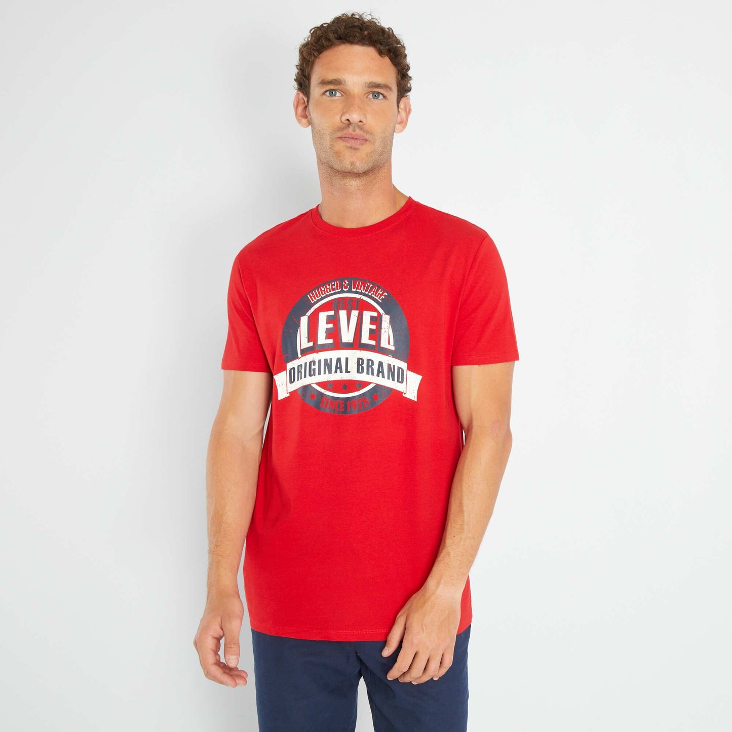 T-shirt en jersey avec print Rouge 'Costa Rica'