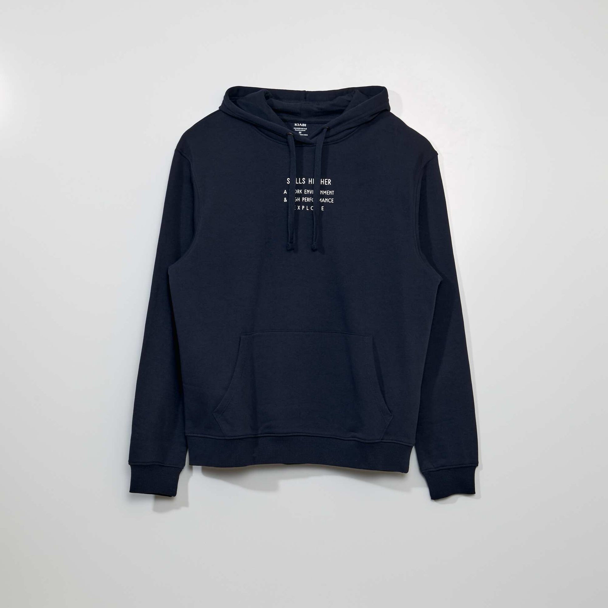 Sweat capuche Bleu