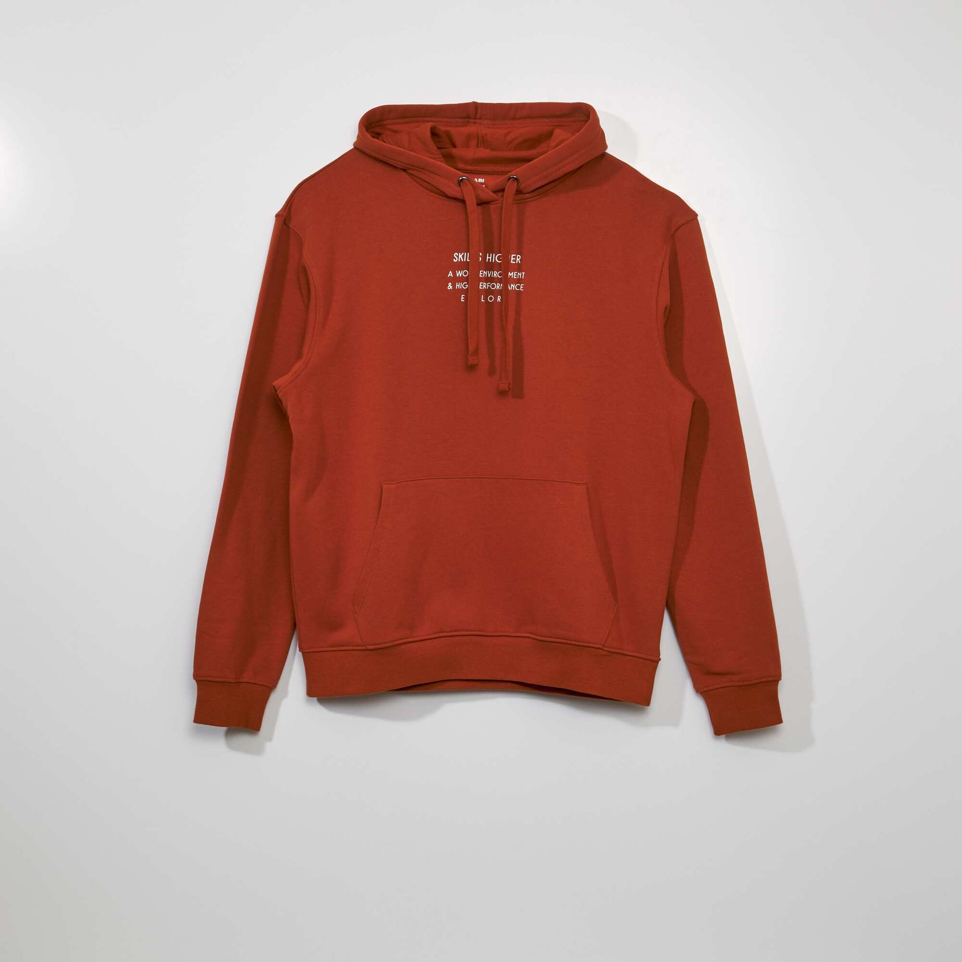 Sweat capuche Orange