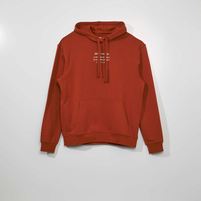 Sweat capuche Orange
