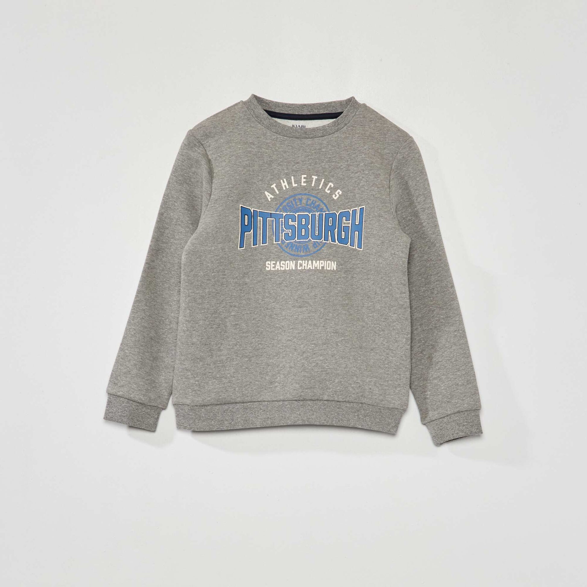 Sweat en molleton Gris chin