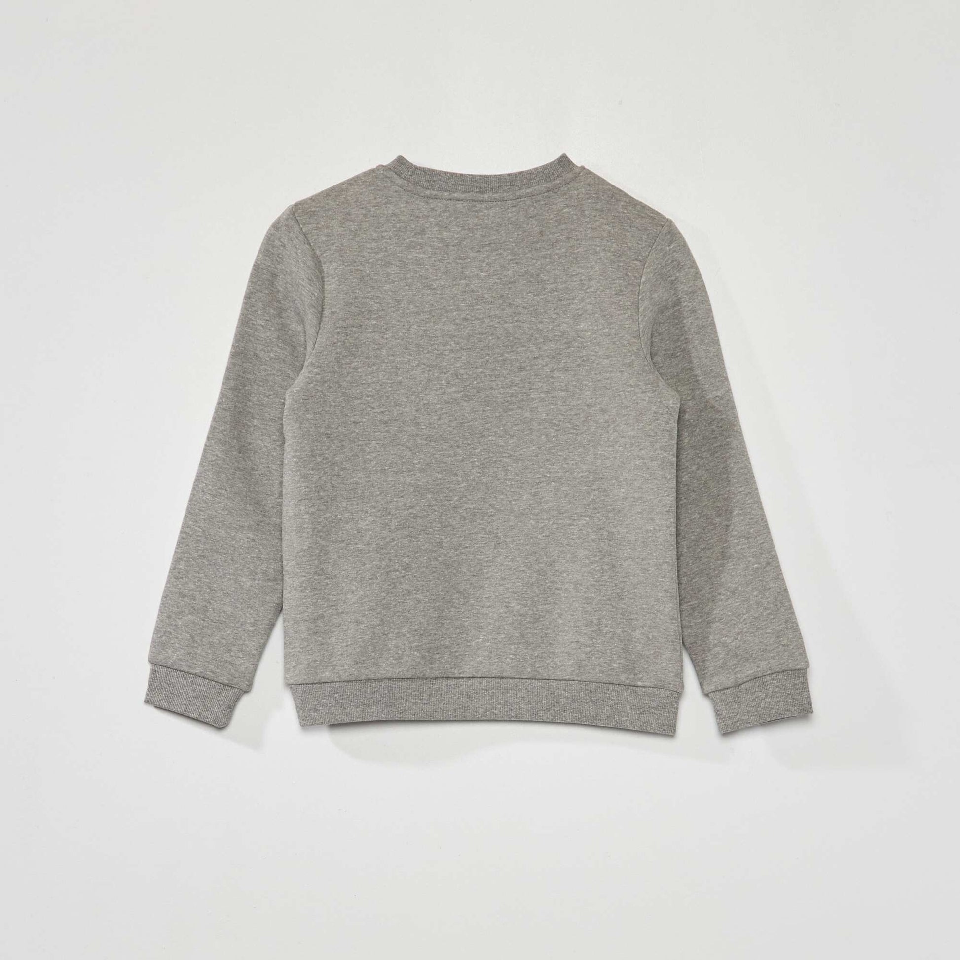 Sweat en molleton Gris chin