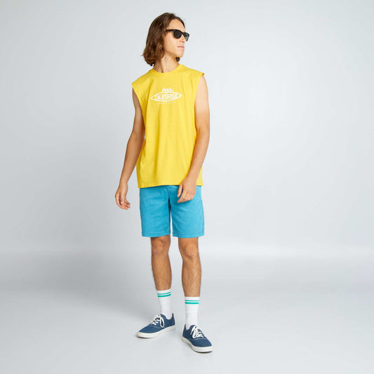 Bermuda uni Bleu