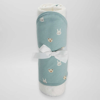 Cape de bain Bleu