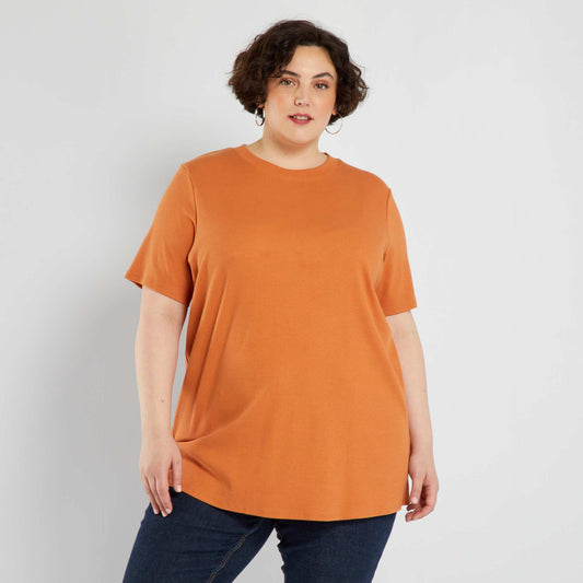 T-shirt c tel uni Orange