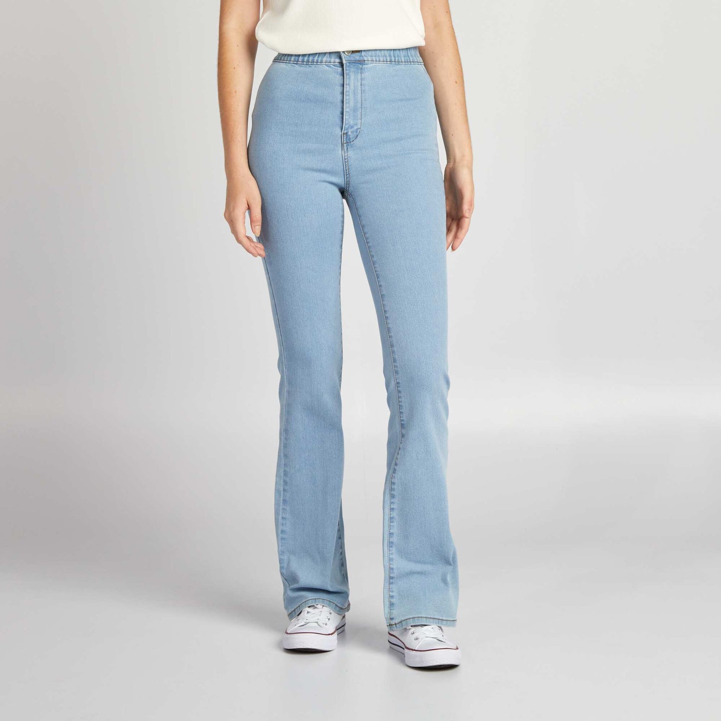 Jegging flare / bootcut stretch Bleu