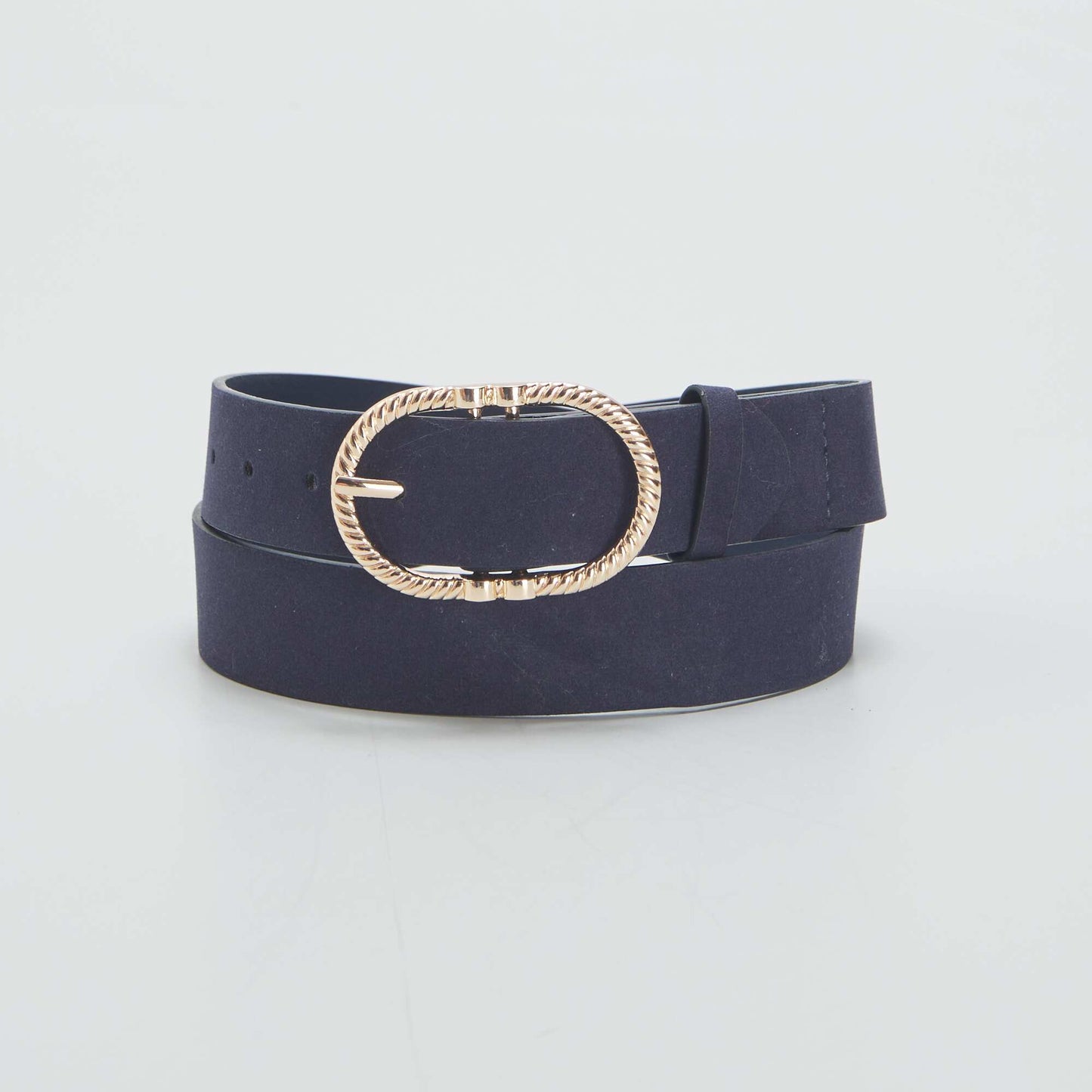 Ceinture en suedine Bleu