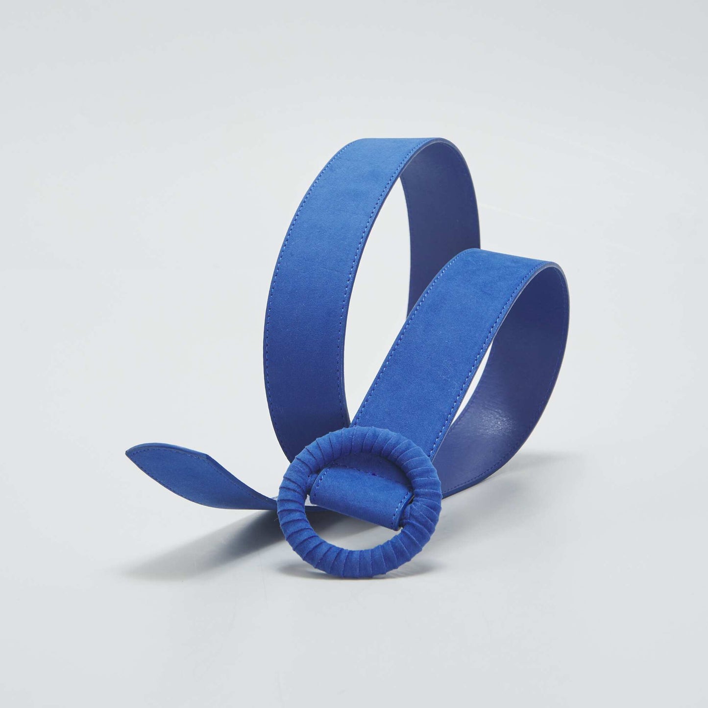 Ceinture en suedine Bleu