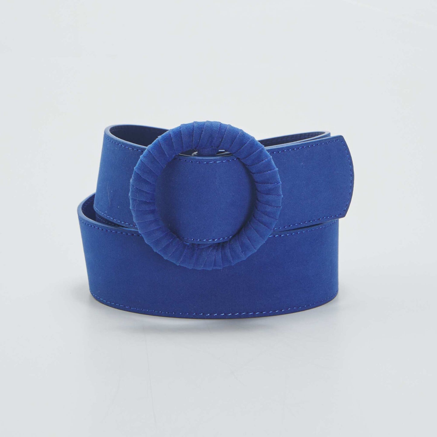 Ceinture en suedine Bleu